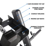 Dumbbell and Barbell Plates Rack Features