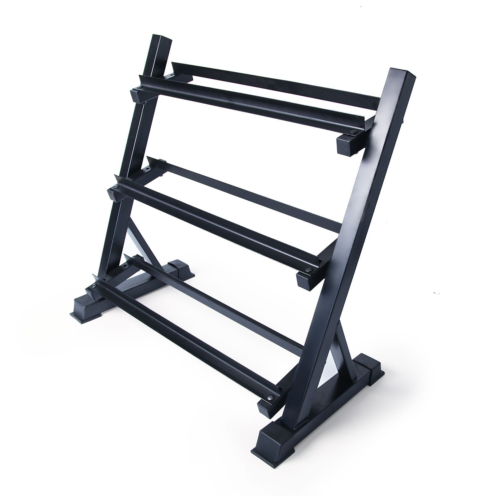 RitFit 3-Tier Small Dumbbell Weight Rack for Home Gym