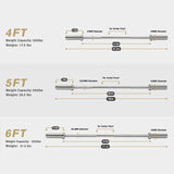 RitFit 4FT/5FT/6FT Straight Training Bar Bars&Plates RitFit 