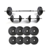 RitFit Cast Iron Adjustable Dumbbells 40LBS Set with Connector