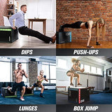 RitFit 3 in 1 Plyo Box Soft Foam Box Jump Platform for Exercises