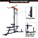 RitFit CM-400 1.0 Cable Lat Pulldown Machine / Low Row Machine Orange Exercise & Fitness RitFit 