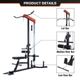 RitFit Home Gym Cable Machine with Lat Pulldown / Mid Row / Low Row CM-400 PRO