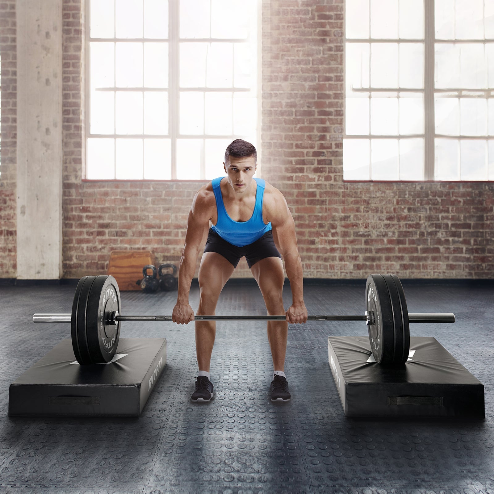 RitFit Deadlift Drop Pad (Pairs) Accessories RitFit 