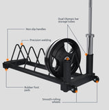 Ritfit Horizontal Weight Plates Storage Rack Weight RitFit 