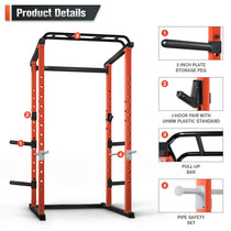 RitFit PC-410 Power Cage 4 Colors 1000LB Capacity Gym Package RitFit 