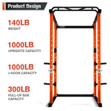 RitFit PC-410 Power Cage 4 Colors 1000LB Capacity Gym Package RitFit 