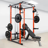 RitFit PC-410CC Power Cage with Cable Crossover Exercise & Fitness RitFit 
