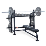 RitFit POB01 Olympic Weight Bench with Squat Rack