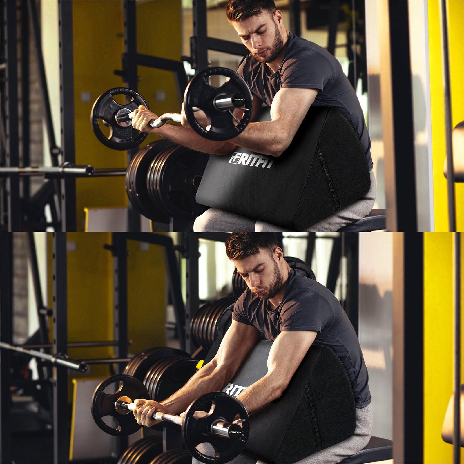 RitFit Portable Preacher Curl Pad Accessories RitFit 