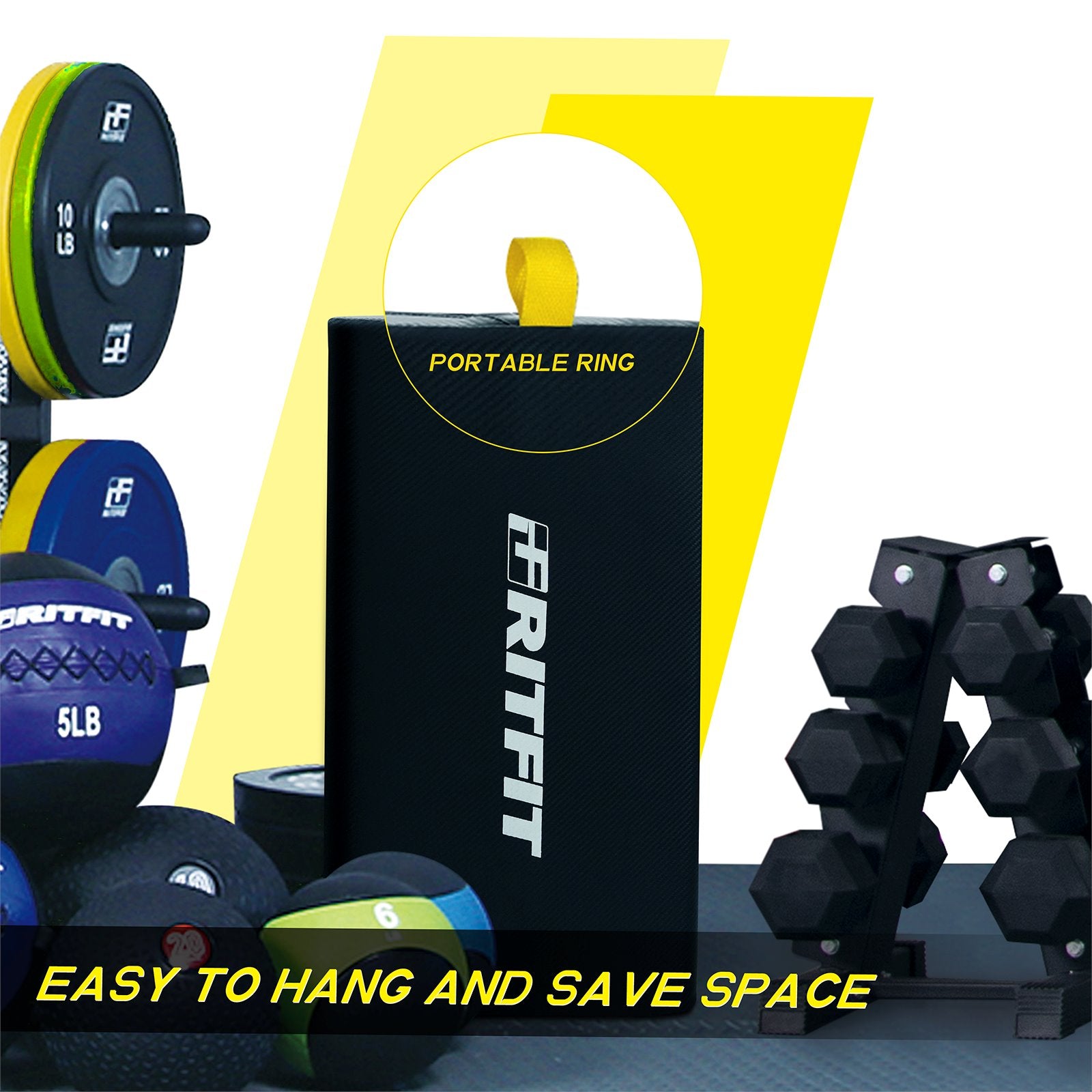 RitFit Portable Preacher Curl Pad Accessories RitFit 