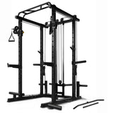 RitFit PPC03 Power Cage with Cable Crossover (PC-410CC) Exercise & Fitness RitFit Black 