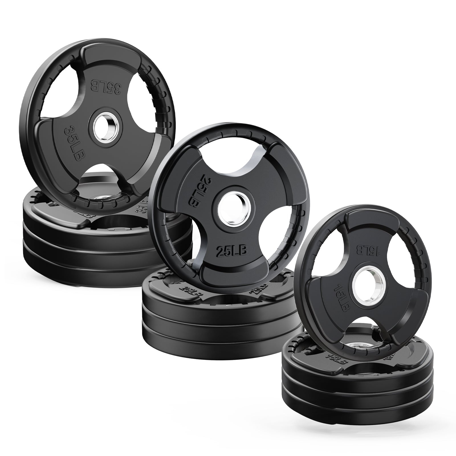 300 lb olympic weight set 2025 rubber