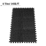 RitFit Rubber Flooring Gym Floor Mats Interlocking Tiles Accessories RitFit 