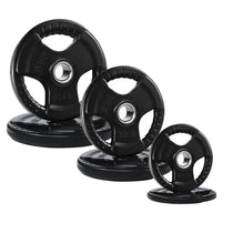 RitFit Barbell Plates Olympic Rubber Weights 180LBS Set