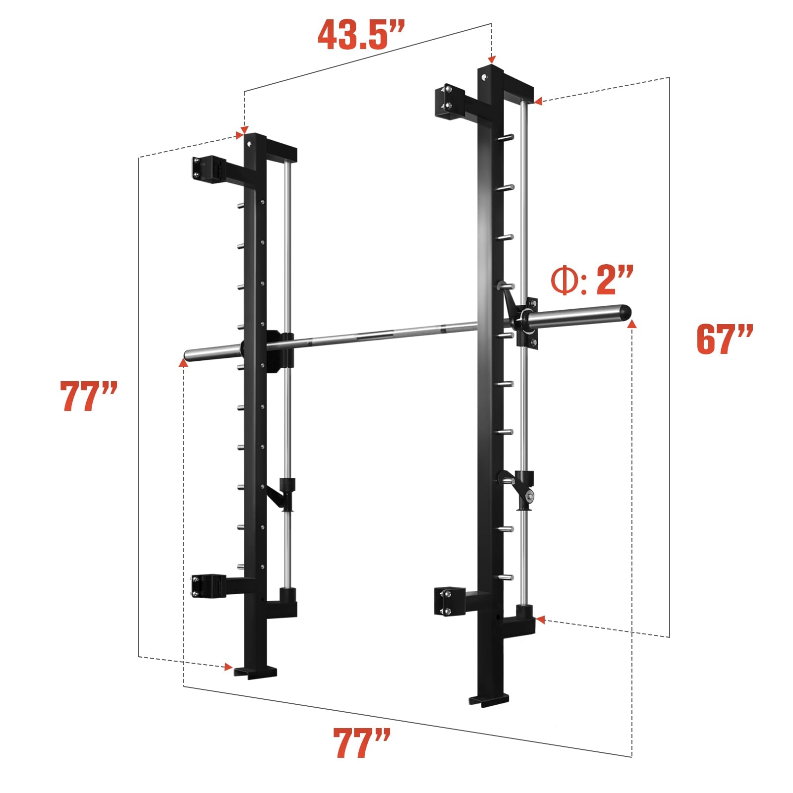 Smith Machine Attachment SA-600 for PC-410/ PC-410MAX Attachments RitFit 