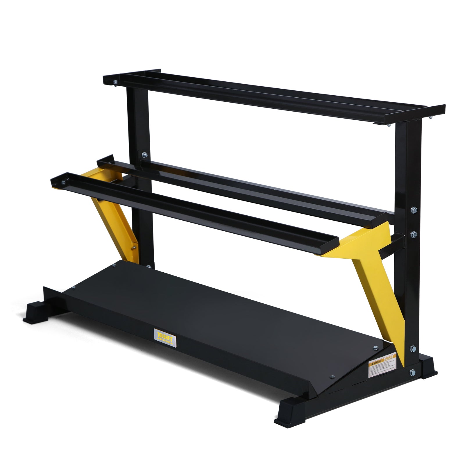 ToughFit 3-Tier Weight Rack | 1000LBS Weight Capacity Exercise & Fitness ToughFit Only Dumbbell Rack 