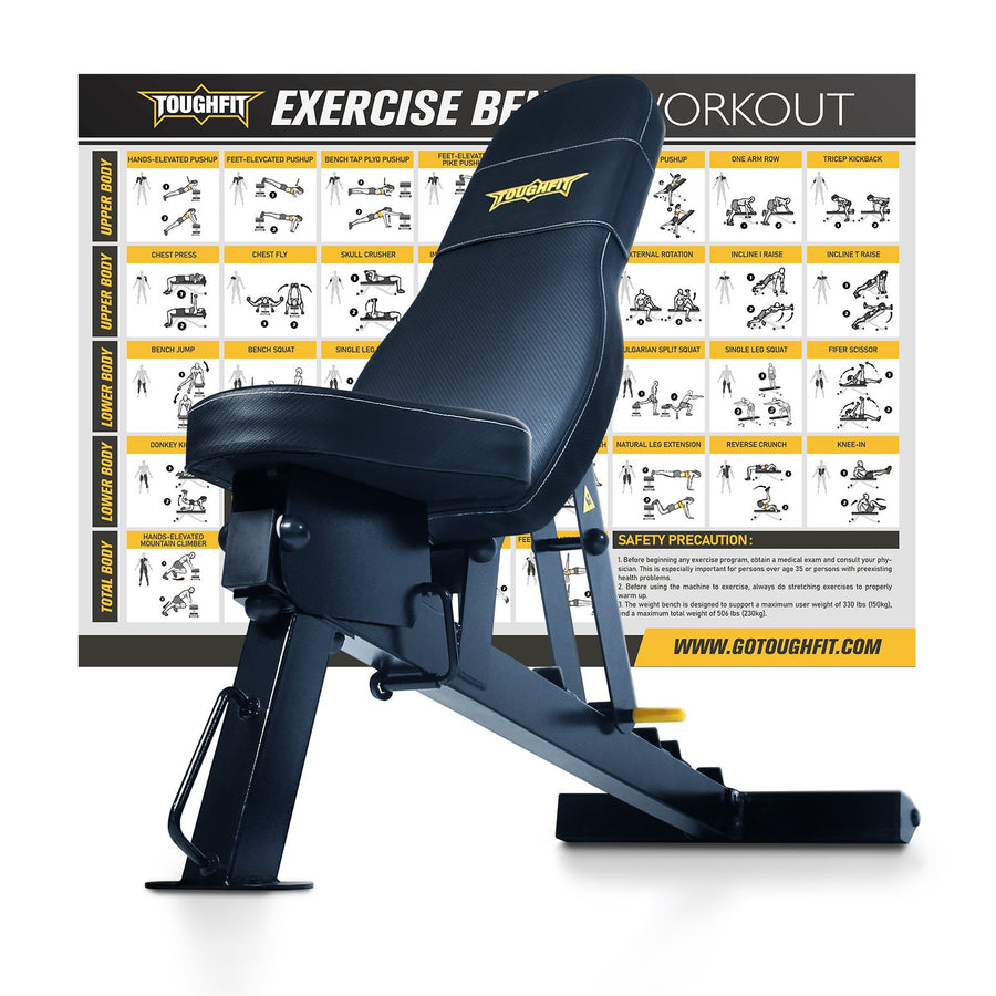 RitFit Weight Bench Press for Sale Home Gym Workout Bench