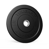 ToughFit Black Olympic Weight Plates Bumper Plates Set RitFit 25LBS Single 