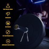 ToughFit Black Olympic Weight Plates Bumper Plates Set RitFit 