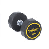 ToughFit Decagon Shape Dumbbells PEV Material 35lbs (Single)