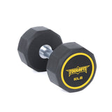 ToughFit Decagon Shape Dumbbells PEV Material 50lbs (Single)